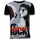 Rocky Training  Rhinestone - Herr t shirt - 11-6256Z - Svart