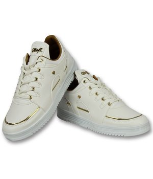 Cash Money Höga Sneakers Online - Sneakers För Män Luxury White - CMS71 - Vit