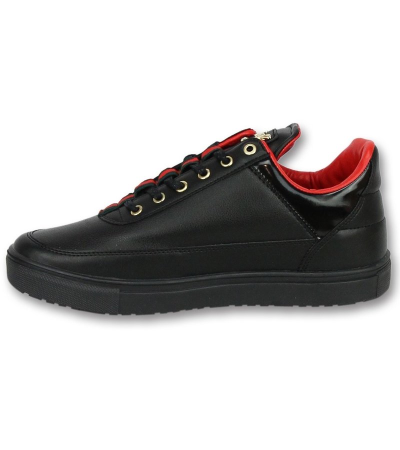 Cash Money Coola Sneakers Herr - Skor Herr Line Black Green Red - CMP11 - Svart