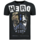 Hero Mask - Sommar T-shirt Herr - 6323N - Marinblå