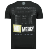 Local Fanatic Villain Duck Rhinestones - Köpa T shirts På Nätet - 6325Z - Svart