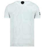 Local Fanatic Skull Snake Rhinestones - Dödshuvudet T-shirt Herrar - 6326W - Vit Local Fanatic Skull Snake Rhinestones - Dödshuvudet T-shirt Herrar - 6326W - Vit