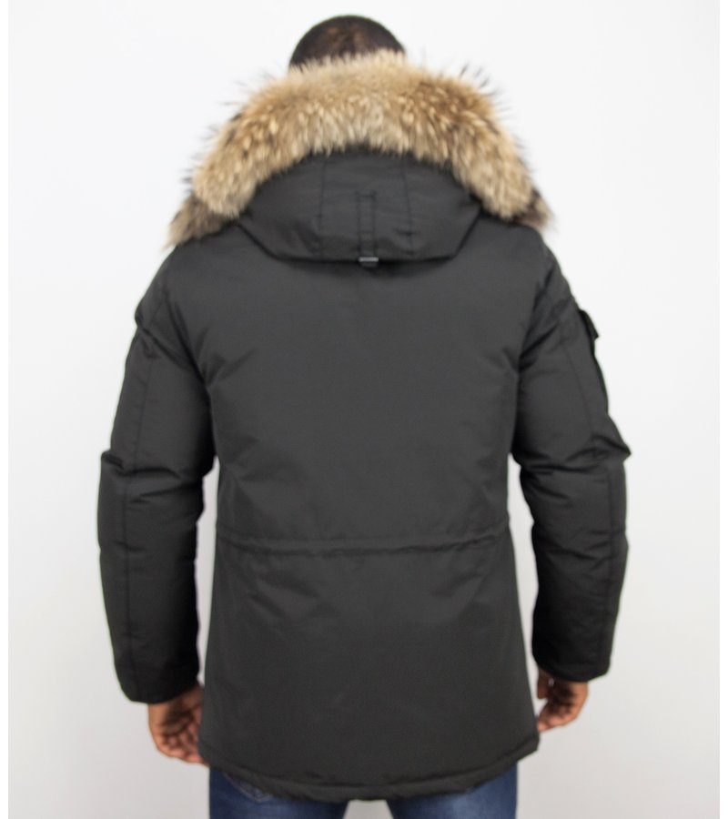 Matogla Expedition Parka Man - Vinterjackor Herr Mode - 7503Z - Svart