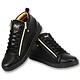 Herr Sneaker - Bee Black Gold V2- CMS98 - Svart