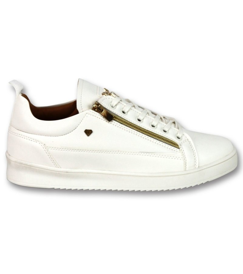 Cash Money Herrskor Sneaker - CMP White Gold - CMS97 - Vit