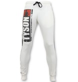 Local Fanatic Exklusivt Herr Joggare - Mike Tyson Boxing Club - Vit