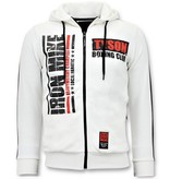 Local Fanatic Exklusiv Training Vest Män - Iron Mike Tyson Boxing - Vit