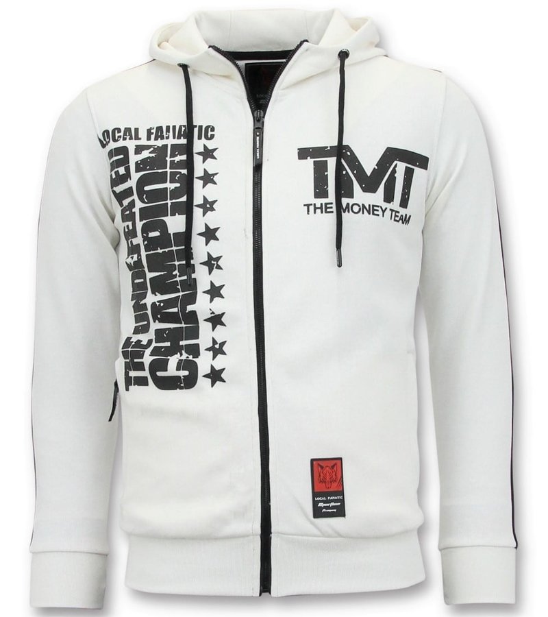 Local Fanatic Exklusiv Training Vest Män - TMT Floyd Mayweather - Vit