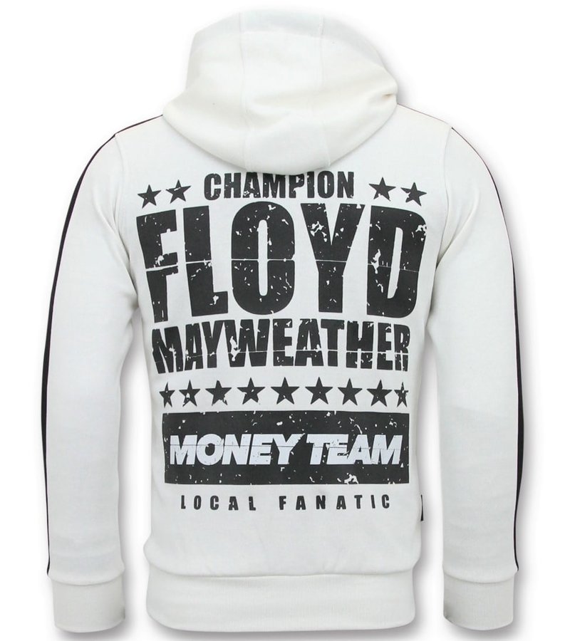 Local Fanatic Exklusiv Training Vest Män - TMT Floyd Mayweather - Vit