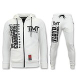 Local Fanatic Exklusiv tränings Män - TMT Floyd Mayweather set - vit Local Fanatic Exklusiv tränings Män - TMT Floyd Mayweather set - vit