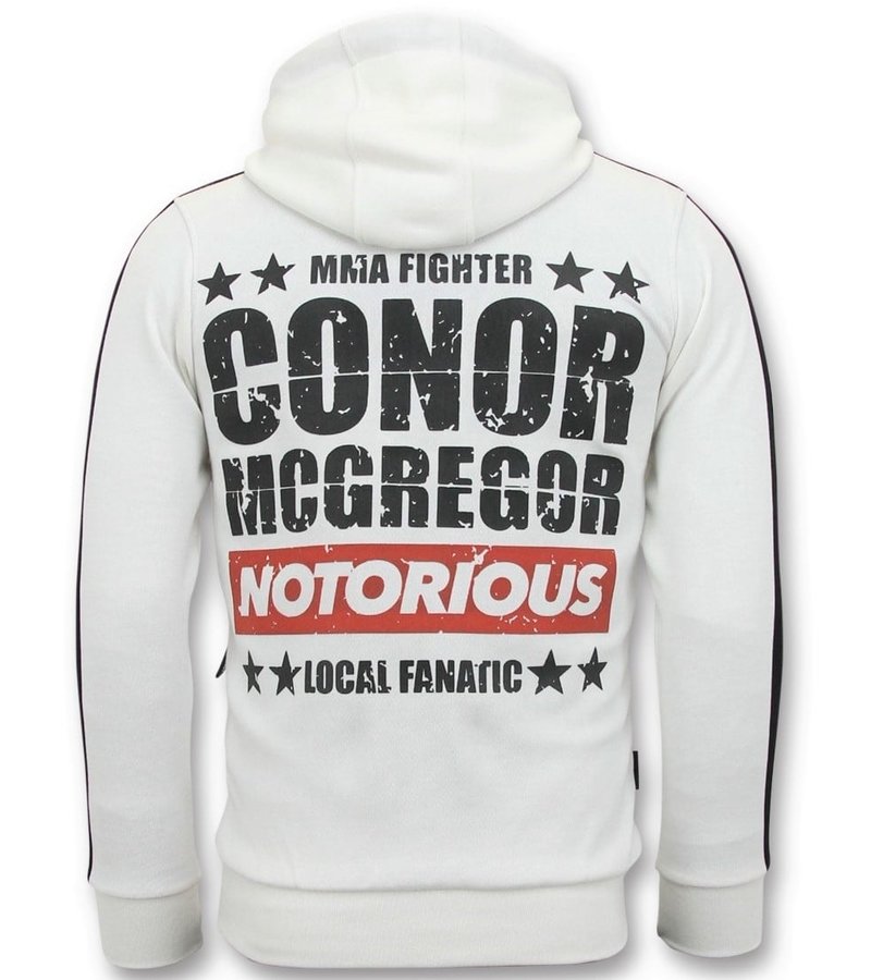 Local Fanatic Exklusiv Män jogging - Mcgregor Notorious Sport Set - Vit