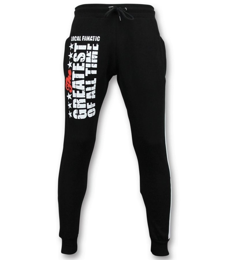 Local Fanatic Exklusiv Män jogging - Muhammad Ali Sport Kit - Svart
