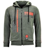 Local Fanatic Exklusiv Män s träningsoverall - Iron Mike Tyson Boxing - Grön