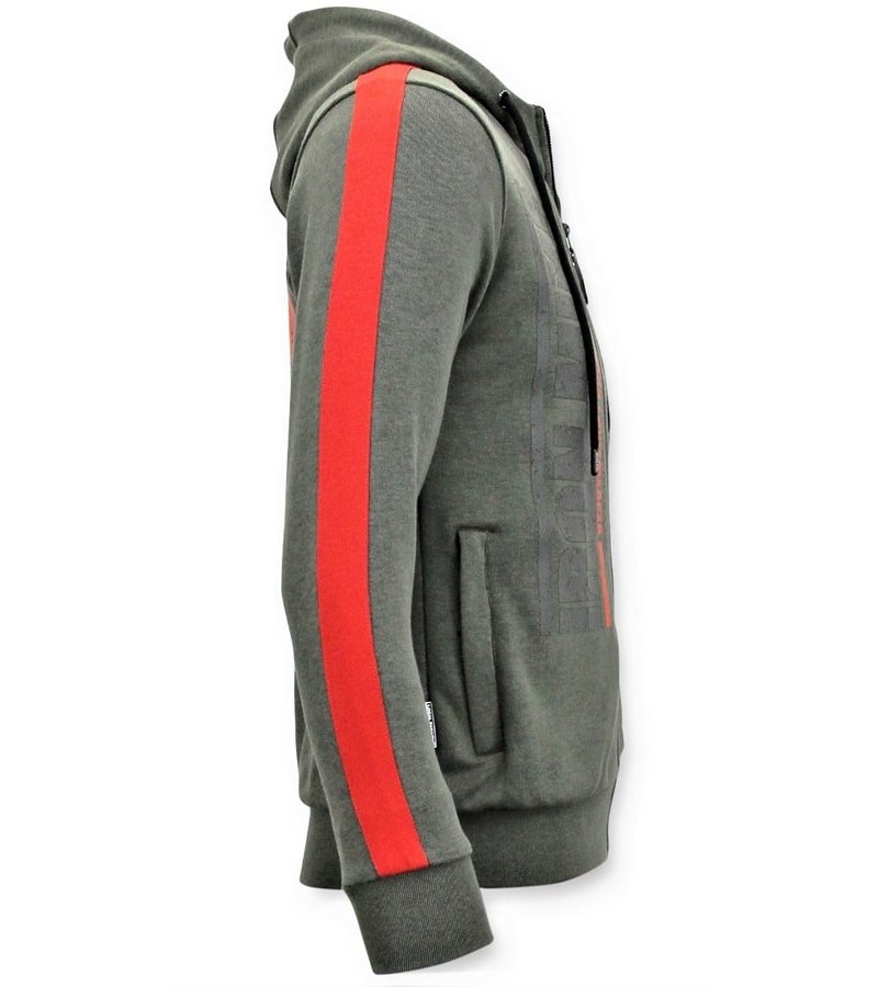 Local Fanatic Exklusiv Män s träningsoverall - Iron Mike Tyson Boxing - Grön