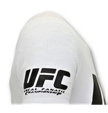 Local Fanatic Mens T-shirt Print - UFC Championship Basic - Vit