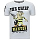 Exklusiv T-shirt Män Print - Chief Sökes - 11-6367W - Vit