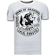Exklusiv Män T shirt tryck - Sons of Anarchy MC - 11-6369W - Vit