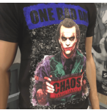 Local Fanatic Lyx Män T-shirt - The Joker Man - 11-6363Z - Svart