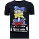 Exklusiv Män T-shirt - Alcatraz Prisoner - 11-6385B - Blå