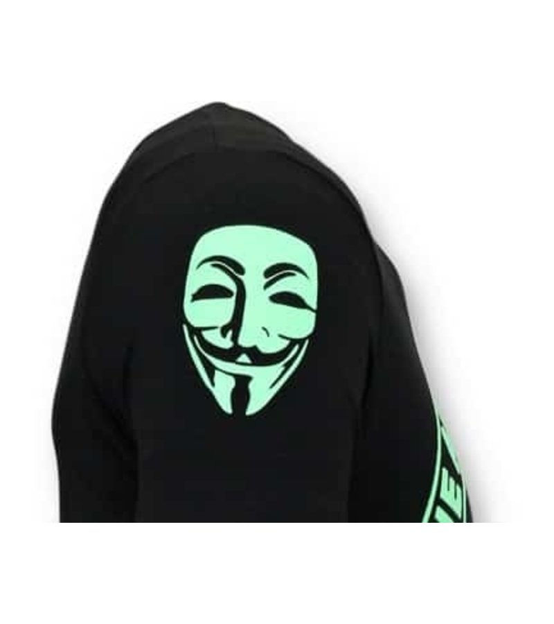 Local Fanatic Exklusiv T-shirt  - We Are Anonymous - Svart