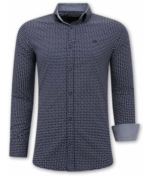 Gentile Bellini Skjortor För Män - 3077 - Blå