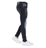 True Rise Herr Jeans  Slim Fit - 5501A - Svart