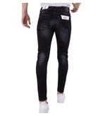 True Rise Billiga Jeans Män  - 5508 - Svart