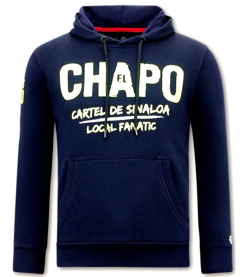 Local Fanatic  Herr Huvtröja El Chapo - Blå