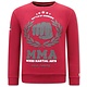 MMA Fighter Sweatshirt Herr - Bordeaux