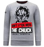 Local Fanatic Tröjor Herr Chucky - Grå