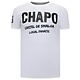 EL Chapo Cartel de Sinaloa  Herr T Shirt - Vit