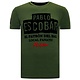 Pablo Escobar T Shirt Herr - Grön