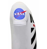 Local Fanatic NASA  Herr T Shirt - Vit