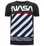 Local Fanatic NASA  Herr T Shirt  - Svart Local Fanatic NASA  Herr T Shirt  - Svart