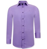 Gentile Bellini Herrskjorta Slim Fit - 3073 - Violett