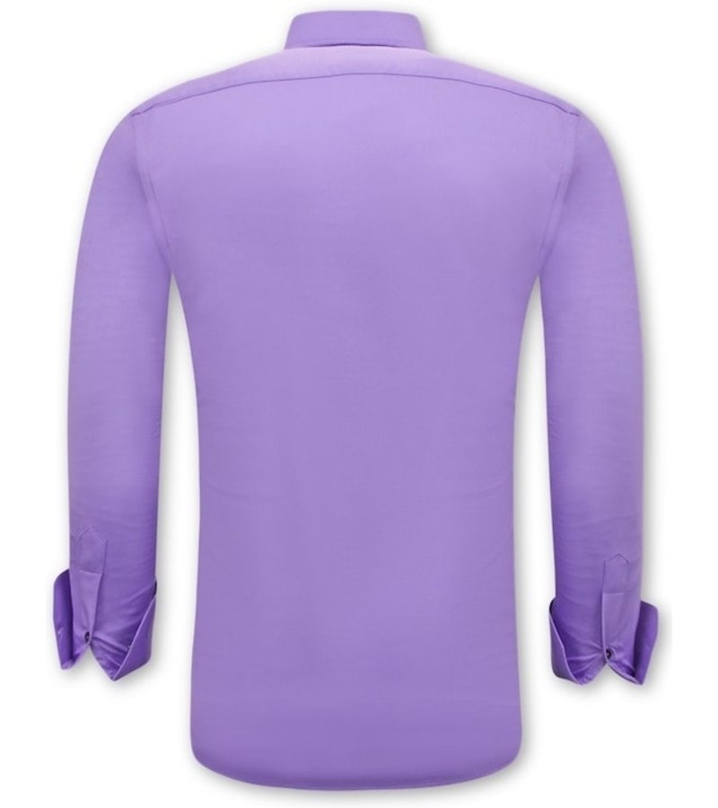 Gentile Bellini Herrskjorta Slim Fit - 3073 - Violett