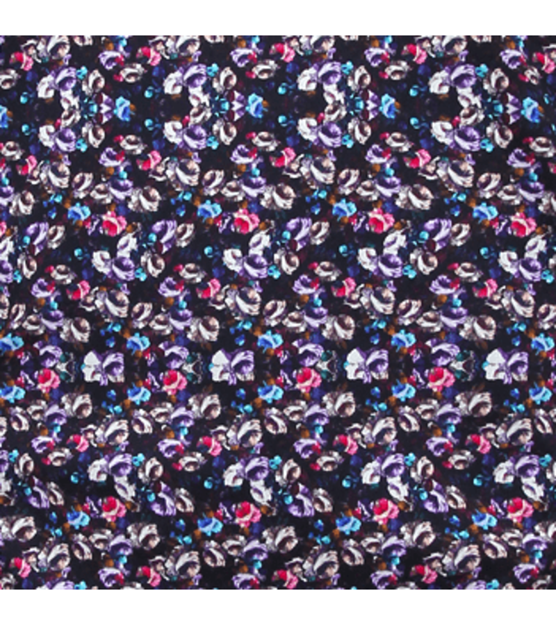 Gentile Bellini Mönstrad Skjorta Till Kostym - 3076NW - Svart