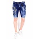 Korta Jeansshorts Herr - 1018 - Bla