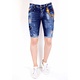 Snygga Jeansshorts Herr - 1016 - Bla