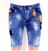 Local Fanatic Shorts Stretch Herr - 1014 - Bla