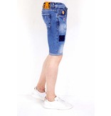 Local Fanatic Shorts Stretch Herr - 1014 - Bla