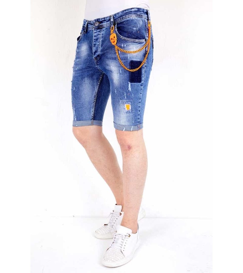 Local Fanatic Shorts Stretch Herr - 1014 - Bla