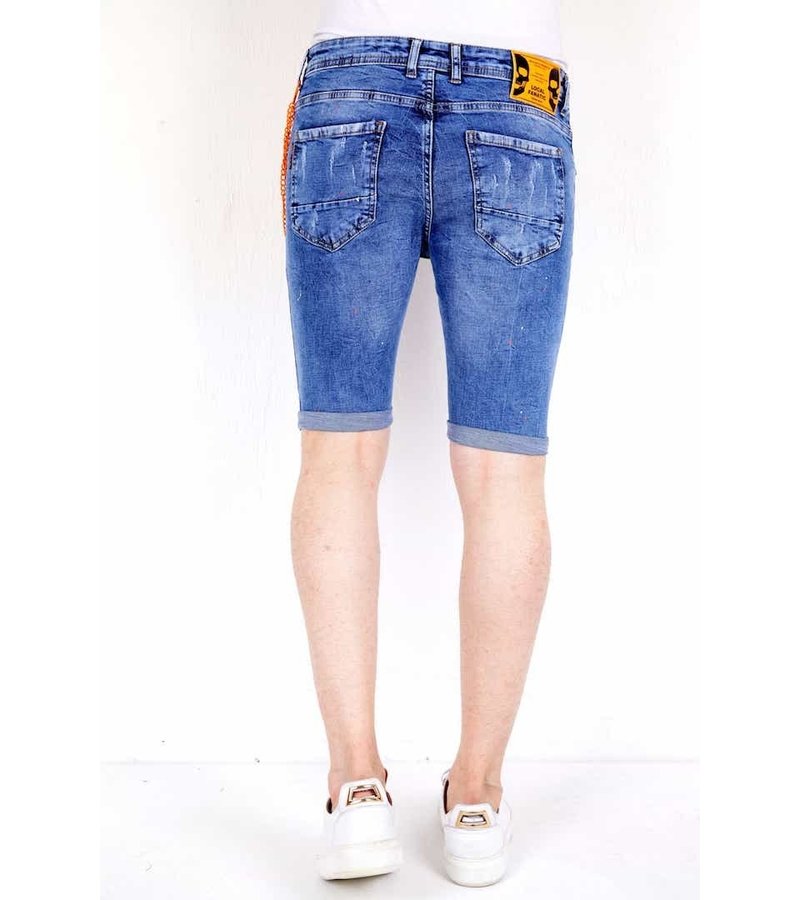 Local Fanatic Shorts Stretch Herr - 1014 - Bla