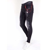 Local Fanatic Slim Jeans Kille - 1012 - Svart