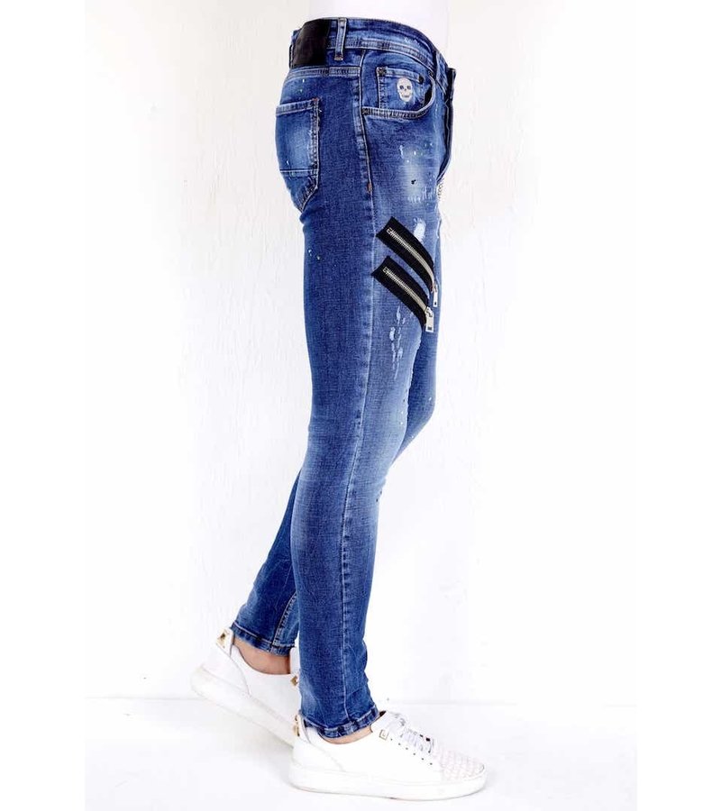 Local Fanatic Slimmade Jeans Herr - 1002 - Bla