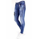 Local Fanatic Slimmade Jeans Herr - 1002 - Bla