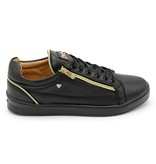 Cash Money Sneakers Herr Zippers Black - CMS97 - Svart