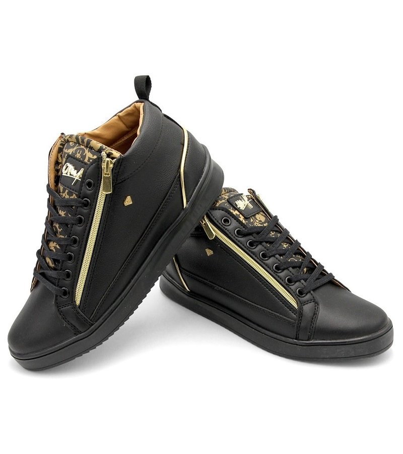 Cash Money Sneakers Herr Majesty Black - CMS98 - Svart