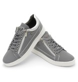 Cash Money Sneakers Skor Herr Reflect Grey White - CMS97 - Grå