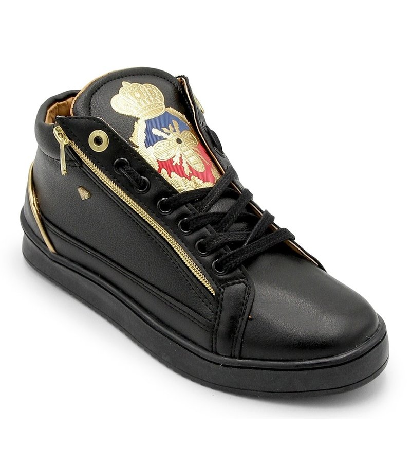 Cash Money Sneakers Herr Prince Full Black - CMS98 - Svart